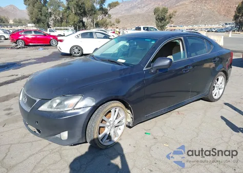 2007 Lexus Is 250 from USA, damaged, VIN JTHBK262775038702